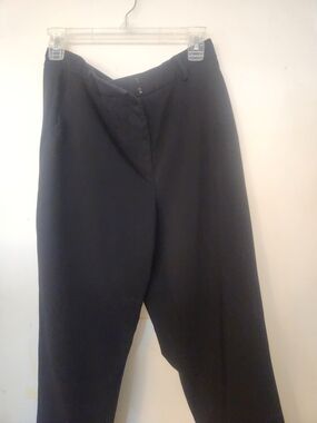 Vince Camuto Black Cropped Tailored Pants